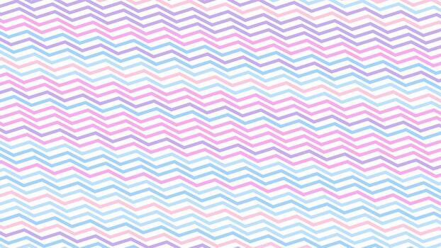 Seamless Pastel Zigzag Wave Geometric Pattern Background vector