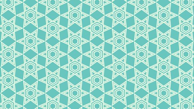 geométrico modelo con estrellas y hexágonos. vector