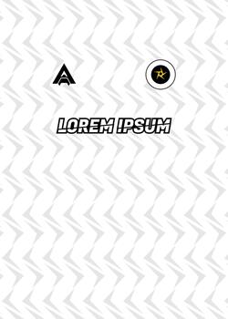 Stylish graphic design with text vector