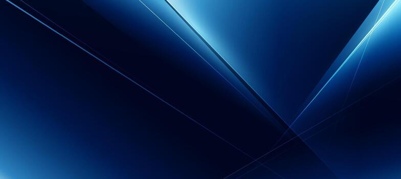Blue abstract background with dynamic lines vector