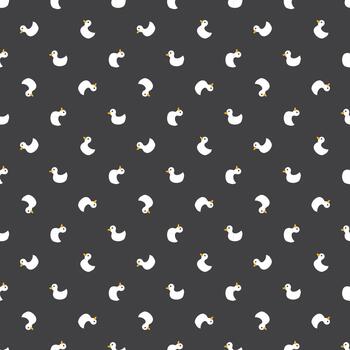 niño amigable Pato modelo para textil diseño vector