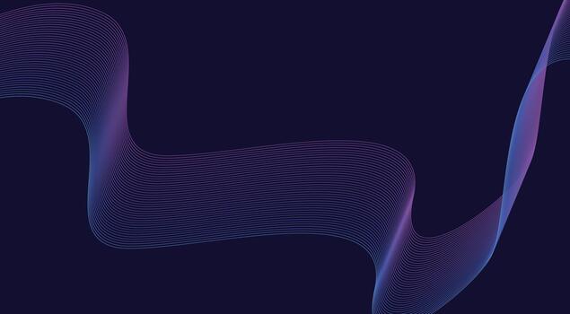 Blend Wave Background Gradient Abstract Design Illustration vector