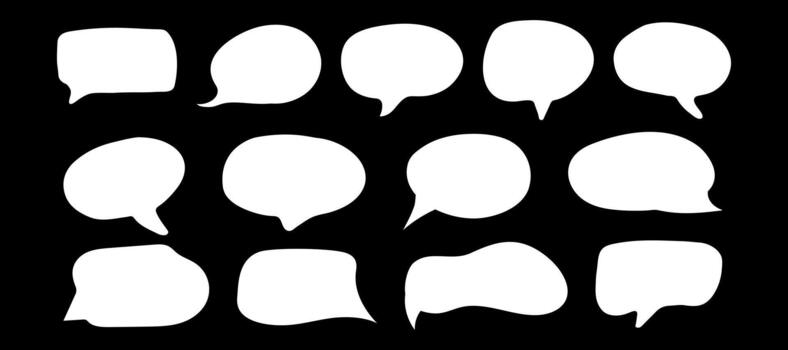 Idea pop-up notification cloud. vector