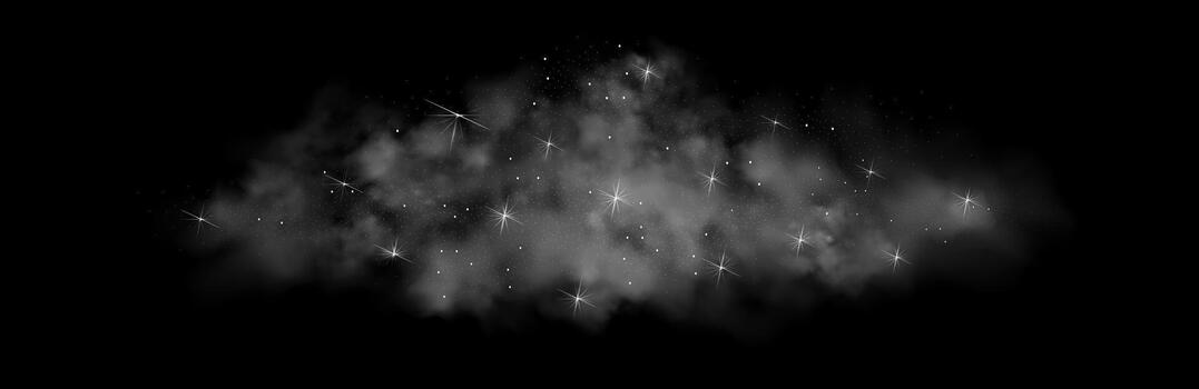 White smoke abstract background with soft transparent swirls. vector