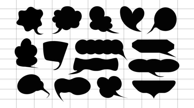 Dynamic chat dialog window. vector