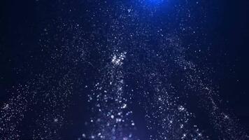 astratto Rete connessione sfondo un' dinamico visualizzazione di dati fluire. video