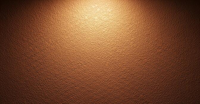 Warm Textured Wall Surface with Soft Light from Above for Backdrop photo