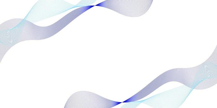 Futuristic background with dynamic flowing lines waves isolated on white background, Minimalist background for banners vector
