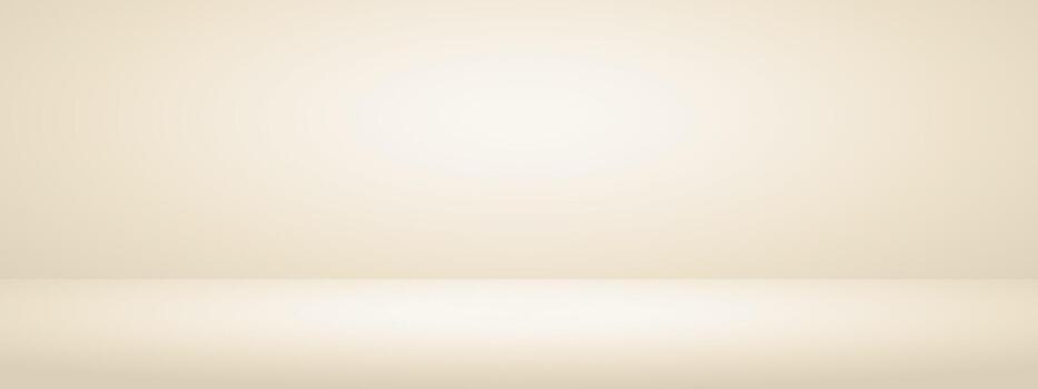 limbo beige antecedentes. resumen estudio degradado bg. moderno bandera con vacío espacio para publicidad texto. ilustración. vector