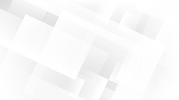 Abstract white and gray squares pattern overlapping layer background vector