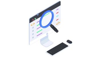 das Debuggen Prozess finden und Festsetzung Software Fehler Animation video