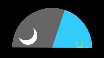 dag ändring natt läser in animation. mörk och ljus lägen animerad element 2d abstrakt, mörk och ljus lägen animerad element svartvit abstrakt rörelse grafisk isolerat. video