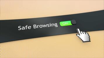 solicitud sistema ajuste seguro hojeada. video