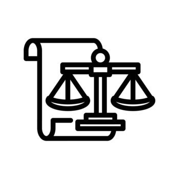 ruling outline icon design good for web or mobile app vector