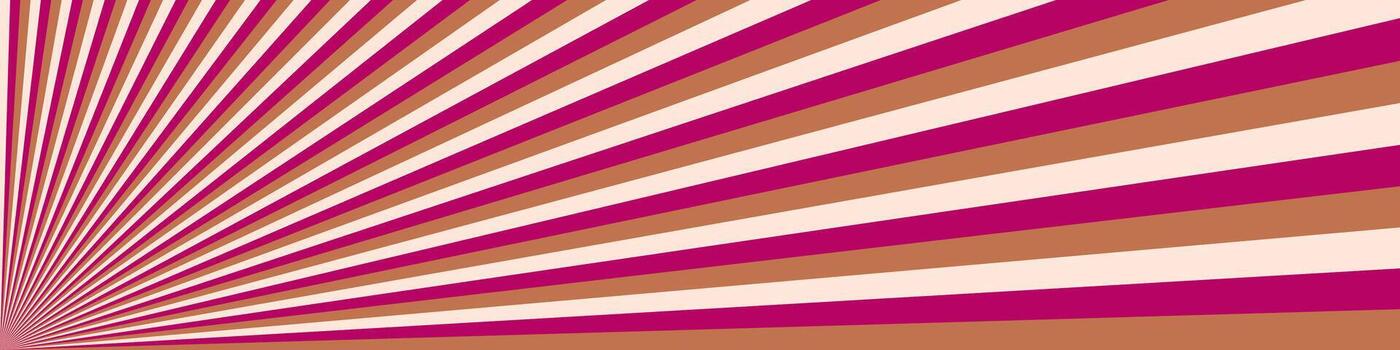 Geometric star burst stripe pattern background - hypnotic abstract graphic design vector