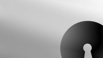 une nettoyer l'horloge symbole plus de une doux pente scène transmet le importance de structuré planification, réfléchi Planification, et efficace temps utilisation dans du quotidien personnel productivité. video