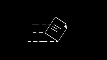 A digital transaction slip icon illustrating secure financial exchanges designed to prevent manipulation, maintain traceability, and support reliable video