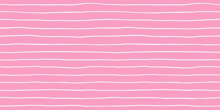 mano dibujado a rayas sin costura modelo con líneas creando un juguetón rosado antecedentes con ondulado garabatear texturizado ataque, Perfecto para linda diseños y moderno decoración en lápiz de color ilustración. vector