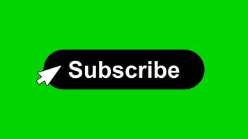 slät säga upp knapp animering för uppkopplad användare. video