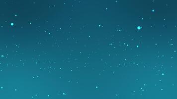 un partícula brillante me gusta cielo azul antecedentes . degradado antecedentes con lazo reproducción video