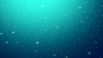 peaceful gradient backdrop showcasing drifting lights and tiny celestial objects video