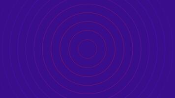 targetinspired concentric red circles with balanced meditative visual design video