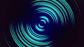 concentric water circles illuminate complex signals used in marine navigation systems video