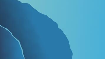 Abstract Blue Circles Background With Gradient Arcs For Modern Design And Tech Projects Animation video