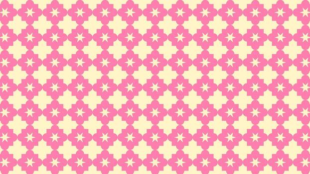 mínimo rosado retro loseta repetir con simétrico micro formas para patrones, carteles y plantillas vector