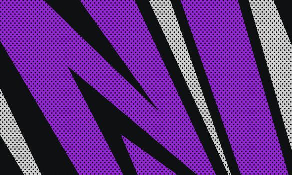 Purple abstract backdrop with scattered dot textures, ideal for modern sports graphics and competitive gaming themes. vector