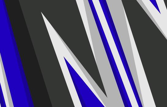 Gray and black background with intersecting blue and purple diagonal lines, modern and dynamic design. vector