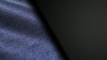 exklusiv företag bakgrund berikad med indigo denim tyg textur vågor glidande i mild rörelse till slå fast en polerad exklusiva animering för använda sig av i företags- design video