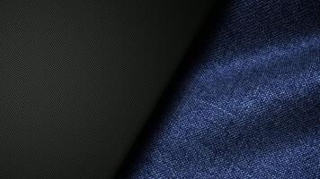 unik företag bakgrund visa upp denim tyg textur vågor i mjuk kontinuerlig rörelse skapande en raffinerad textil- inspirerad animering lämplig för modern företags- presentationer video