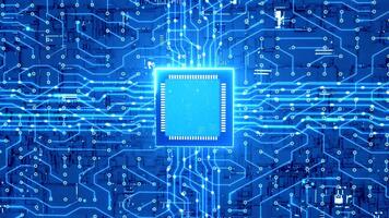 artificiell intelligens chip processor-integrerat-kretskort video