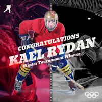 congratulations winner post for social media template