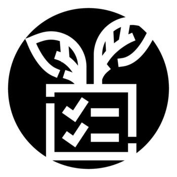 planta creciente desde Lista de Verificación documento demostración Progreso vector