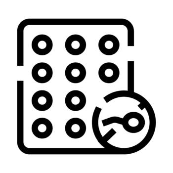 Ovulation calendar tracking fertility and conception schedule vector