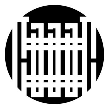 cúfico Arábica caligrafía formando resumen modelo en circulo vector