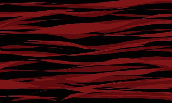 abstract texture with red and black background with a wave pattern vector
