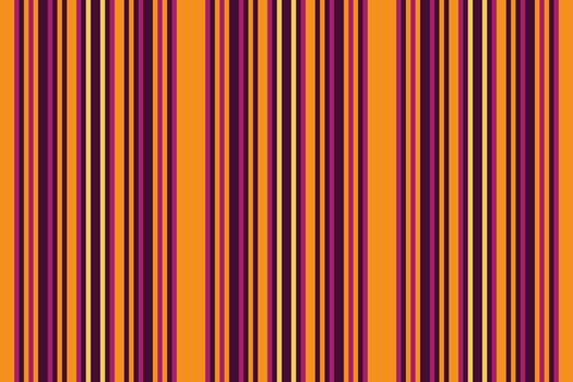 Lrabic vertical fabric, textile pattern seamless textile. T-shirt texture stripe lines background in dark and carrot orange colors. vector