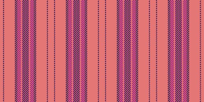 Modern background fabric texture, vogue textile lines vertical. Fide stripe seamless pattern in red and dark colors. vector