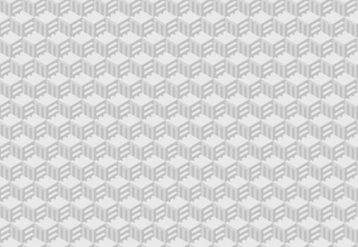 Abstract grayscale isometric pattern. Repeating geometric design evokes concepts of structure, organization, and efficiency. vector