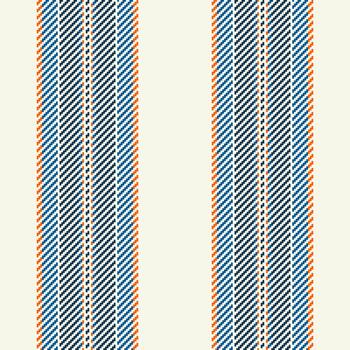 vertical a rayas modelo. textil diseño con un tejido textura, en Armada, azul, y naranja, en un crema antecedentes. útil para telas, antecedentes, y creativo proyectos vector