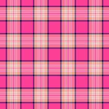 Celebrate background tartan textile, designer fabric check. Argyle texture plaid pattern seamless in red and pink colors. vector