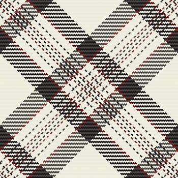 Dreamy tartan background, creation pattern plaid fabric. Pure texture check textile seamless in white and grey colors. vector