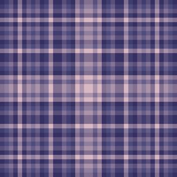 Geometry textile plaid, cowboy background seamless tartan. Basic check pattern texture fabric in indigo and pastel colors. vector