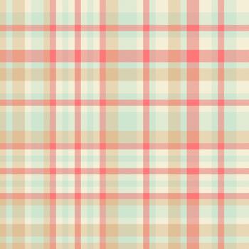 Layer textile background pattern, primary texture check plaid. Internet seamless fabric tartan in light and beige colors. vector
