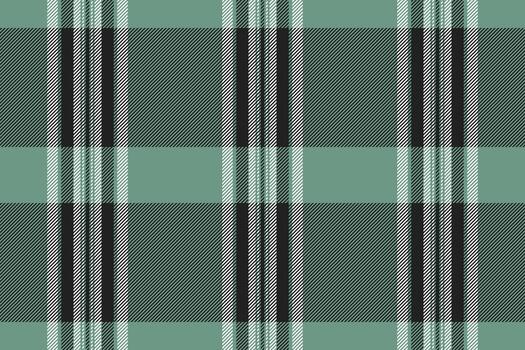 Skill fabric seamless background, trim plaid texture . Net pattern tartan textile check in black and pastel colors. vector