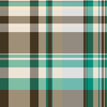 Elegant plaid pattern in soft earth tones, suitable for backgrounds, textiles, and design projects. A versatile backdrop evoking comfort and style. vector