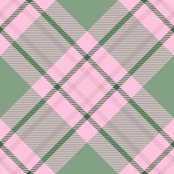 bonito cheque textil patrón, menú sin costura antecedentes tartán. primavera textura tela tartán en ligero y pastel colores. vector